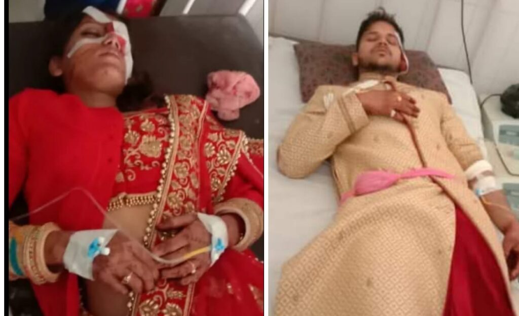 नीमकाथाना की ताजा खबर – दूल्हा-दुल्हन पर चली गोलियां नीमकाथाना की ताजा खबर – दूल्हा-दुल्हन पर चली गोलियां