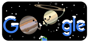 Google ने बनाया दो ग्रहों की शीतकालीन संक्रांति पर Doodle