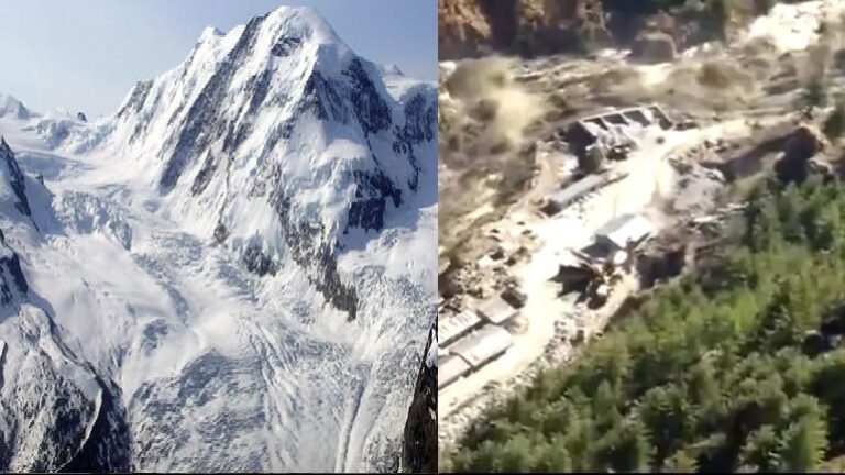 उत्तराखंड न्यूज़: चमोली क्षेत्र में ग्लेशियर फटने से बाढ़ की स्थिति