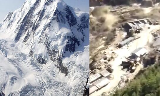 उत्तराखंड न्यूज़: चमोली क्षेत्र में ग्लेशियर फटने से बाढ़ की स्थिति उत्तराखंड न्यूज़: चमोली क्षेत्र में ग्लेशियर फटने से बाढ़ की स्थिति