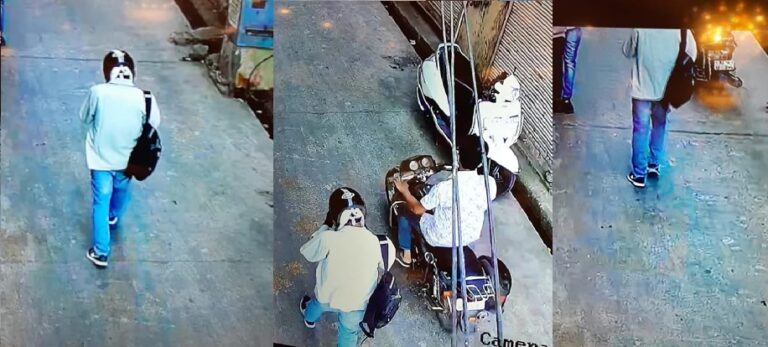 सीसीटीवी में कैद हुई 45 लाख की लूट की वारदात