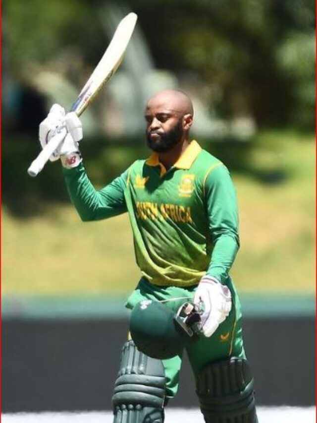 Some world records of South African cricketer Temba Bavuma Some world records of South African cricketer Temba Bavuma