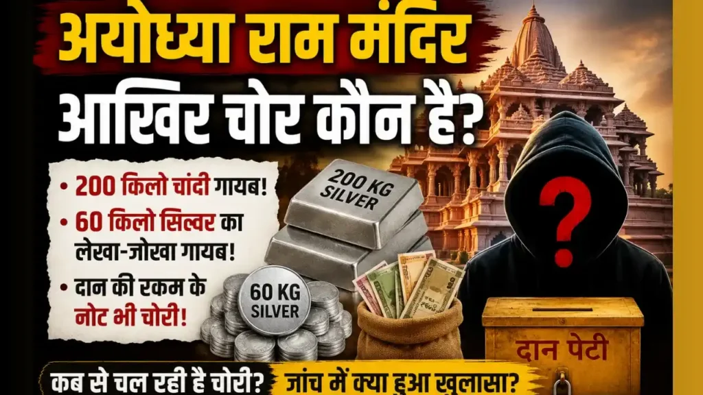 Ayodhya ram temple - चोरी करने वाला असली चोर कौन ?
