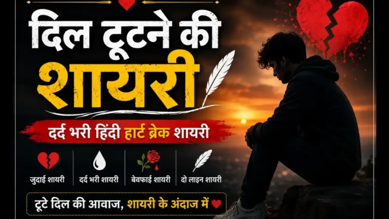 Heart break shayari | दर्द भरी 2 लाइन हार्ट ब्रेक शायरी